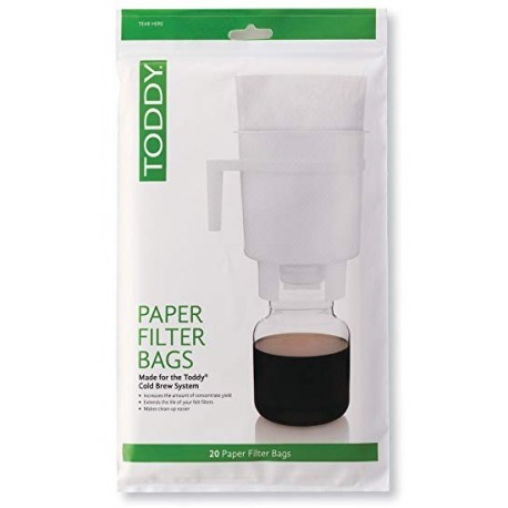 COLD BREW SYSTEM- PAPER FILTER BAGS (THMPF20)