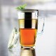 GLASS MUG WITH STAINLESS STEEL INFUSER (TD1)
