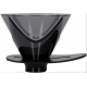 HARIO COFFEE DRIPPER V60 02 MUGEN - BLACK