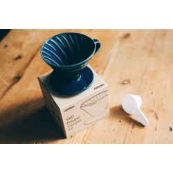 COFFEE DRIPPER V60 02 ΚΕΡΑΜΙΚΗ INDIGO BLUE