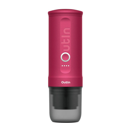 OUTIN NANO PORTABLE ESPRESSO COFFEE MACHINE CRIMSON RED