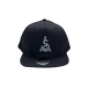 SNAPBACK CAP 100% COTTON SCA LIGHT GREY 