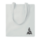 WHITE TOTE SHOPPING BAG SCA