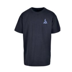 HEAVY OVERSIZED T-SHIRT SCA UNISEX NAVY L